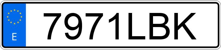Numer rejestracyjny 7971LBK posiada HYUNDAI I10