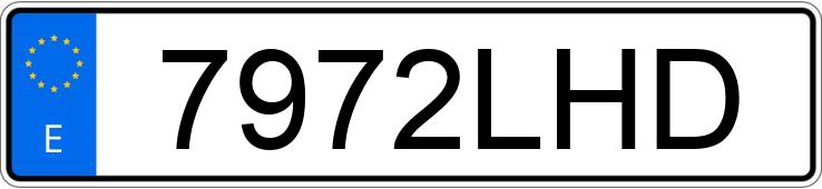 Numer rejestracyjny 7972LHD posiada PEUGEOT 2008