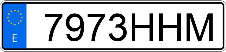 Numer rejestracyjny 7973HHM posiada SEAT LEON Numer rejestracyjny 7973HHM posiada SEAT LEON