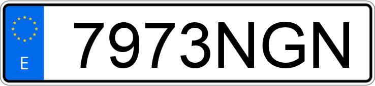 Numer rejestracyjny 7973NGN posiada NISSAN QASHQAI Numer rejestracyjny 7973NGN posiada NISSAN QASHQAI