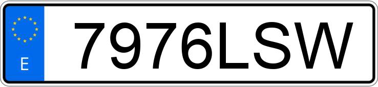 Numer rejestracyjny 7976LSW posiada PEUGEOT 3008 Numer rejestracyjny 7976LSW posiada PEUGEOT 3008