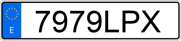 Numer rejestracyjny 7979LPX posiada KIA NIRO