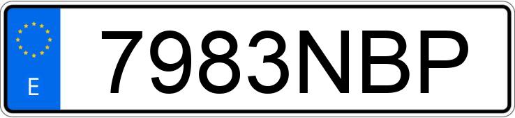 Numer rejestracyjny 7983NBP posiada VOLKSWAGEN TIGUAN Numer rejestracyjny 7983NBP posiada VOLKSWAGEN TIGUAN