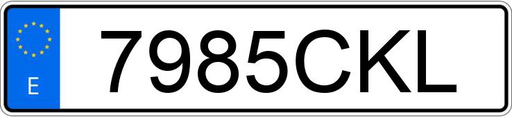 Numer rejestracyjny 7985CKL posiada NISSAN TERRANO Numer rejestracyjny 7985CKL posiada NISSAN TERRANO