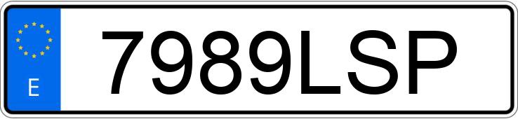 Numer rejestracyjny 7989LSP posiada RENAULT TRAFIC Numer rejestracyjny 7989LSP posiada RENAULT TRAFIC