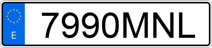 Numer rejestracyjny 7990MNL posiada AUDI A4 Numer rejestracyjny 7990MNL posiada AUDI A4