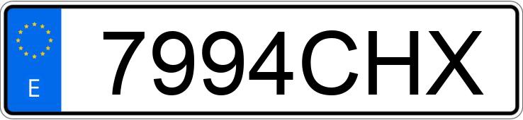 Numer rejestracyjny 7994CHX posiada FIAT PUNTO Numer rejestracyjny 7994CHX posiada FIAT PUNTO
