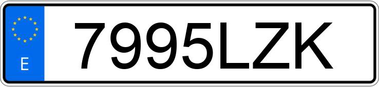 Numer rejestracyjny 7995LZK posiada MINI MINI Numer rejestracyjny 7995LZK posiada MINI MINI