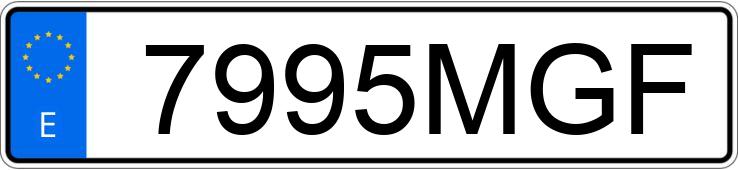 Numer rejestracyjny 7995MGF posiada LAND ROVER RANGE ROVER Numer rejestracyjny 7995MGF posiada LAND ROVER RANGE ROVER