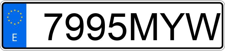 Numer rejestracyjny 7995MYW posiada SEAT ATECA Numer rejestracyjny 7995MYW posiada SEAT ATECA