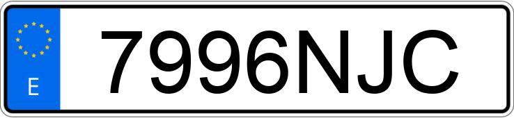 Numer rejestracyjny 7996NJC posiada VOLKSWAGEN T-ROC Numer rejestracyjny 7996NJC posiada VOLKSWAGEN T-ROC