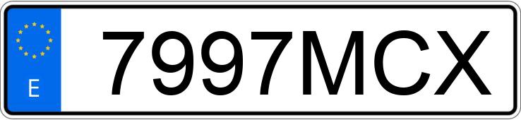 Numer rejestracyjny 7997MCX posiada BMW SERIE 5 Numer rejestracyjny 7997MCX posiada BMW SERIE 5