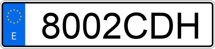 Numer rejestracyjny 8002CDH posiada MERCEDES E 290 (210) Numer rejestracyjny 8002CDH posiada MERCEDES E 290 (210)