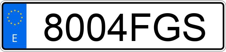 Numer rejestracyjny 8004FGS posiada BMW SERIE 7 Numer rejestracyjny 8004FGS posiada BMW SERIE 7