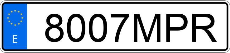 Numer rejestracyjny 8007MPR posiada AUDI A1 SPORTBACK Numer rejestracyjny 8007MPR posiada AUDI A1 SPORTBACK