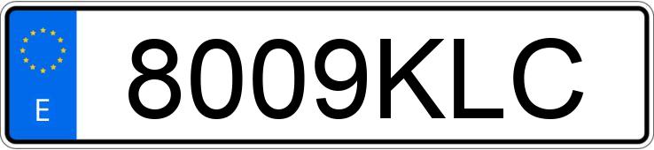 Numer rejestracyjny 8009KLC posiada VOLKSWAGEN ARTEON