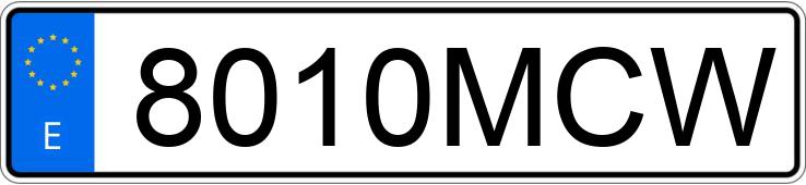 Numer rejestracyjny 8010MCW posiada MERCEDES ACTROS Numer rejestracyjny 8010MCW posiada MERCEDES ACTROS