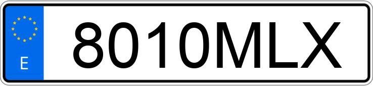 Numer rejestracyjny 8010MLX posiada DACIA DUSTER Numer rejestracyjny 8010MLX posiada DACIA DUSTER