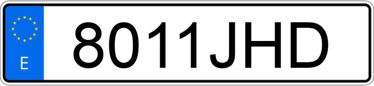 Numer rejestracyjny 8011JHD posiada MITSUBISHI ASX Numer rejestracyjny 8011JHD posiada MITSUBISHI ASX
