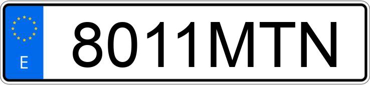 Numer rejestracyjny 8011MTN posiada RENAULT TRAFIC Numer rejestracyjny 8011MTN posiada RENAULT TRAFIC