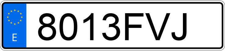 Numer rejestracyjny 8013FVJ posiada RENAULT CLIO Numer rejestracyjny 8013FVJ posiada RENAULT CLIO