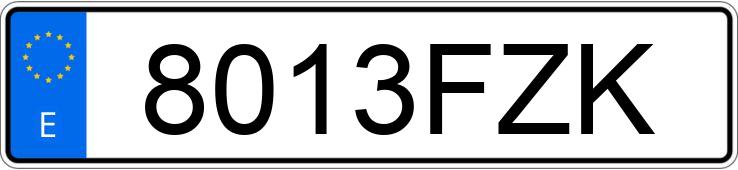 Numer rejestracyjny 8013FZK posiada SUZUKI SWIFT Numer rejestracyjny 8013FZK posiada SUZUKI SWIFT