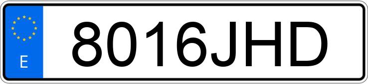 Numer rejestracyjny 8016JHD posiada OPEL ASTRA GTC