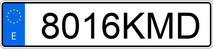 Numer rejestracyjny 8016KMD posiada SEAT LEON Numer rejestracyjny 8016KMD posiada SEAT LEON