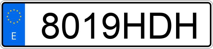 Numer rejestracyjny 8019HDH posiada NISSAN JUKE