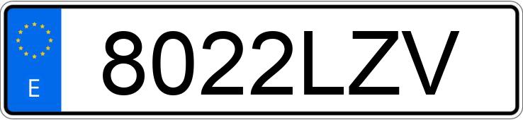 Numer rejestracyjny 8022LZV posiada MERCEDES GLC (253) Numer rejestracyjny 8022LZV posiada MERCEDES GLC (253)