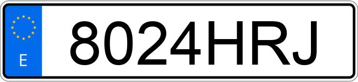 Numer rejestracyjny 8024HRJ posiada KTM 125 DUKE Numer rejestracyjny 8024HRJ posiada KTM 125 DUKE