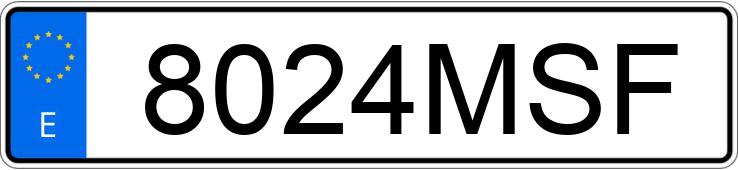 Numer rejestracyjny 8024MSF posiada TOYOTA YARIS Numer rejestracyjny 8024MSF posiada TOYOTA YARIS