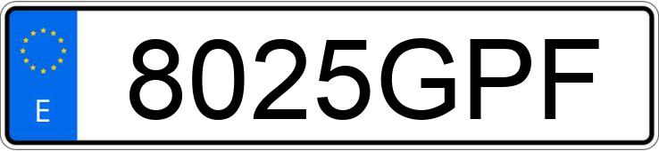 Numer rejestracyjny 8025GPF posiada SEAT ALTEA XL Numer rejestracyjny 8025GPF posiada SEAT ALTEA XL