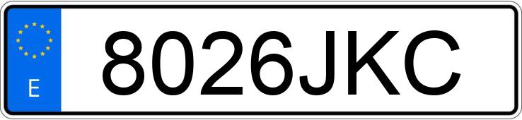 Numer rejestracyjny 8026JKC posiada SEAT LEON