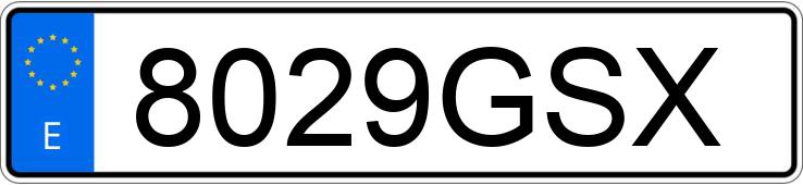 Numer rejestracyjny 8029GSX posiada VOLKSWAGEN SCIROCCO Numer rejestracyjny 8029GSX posiada VOLKSWAGEN SCIROCCO