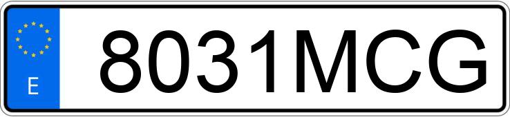 Numer rejestracyjny 8031MCG posiada RENAULT CAPTUR