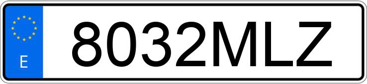 El número de registro 8032MLZ tiene CITROEN JUMPER El número de registro 8032MLZ tiene CITROEN JUMPER