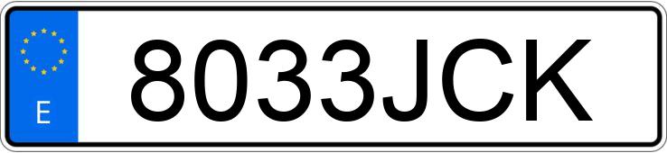 Numer rejestracyjny 8033JCK posiada SEAT LEON Numer rejestracyjny 8033JCK posiada SEAT LEON