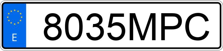 Numer rejestracyjny 8035MPC posiada BMW IX2 Numer rejestracyjny 8035MPC posiada BMW IX2