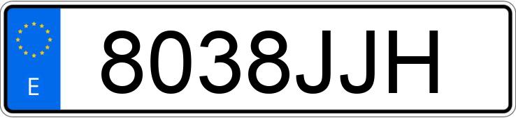 Numer rejestracyjny 8038JJH posiada TOYOTA AURIS Numer rejestracyjny 8038JJH posiada TOYOTA AURIS