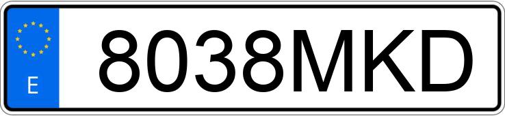 Numer rejestracyjny 8038MKD posiada HYUNDAI BAYON Numer rejestracyjny 8038MKD posiada HYUNDAI BAYON