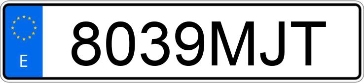 Numer rejestracyjny 8039MJT posiada KIA NIRO Numer rejestracyjny 8039MJT posiada KIA NIRO