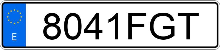 Numer rejestracyjny 8041FGT posiada MERCEDES E (211) Numer rejestracyjny 8041FGT posiada MERCEDES E (211)