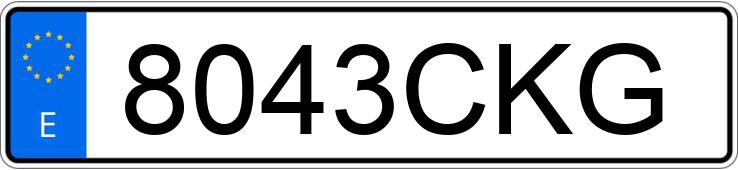 Numer rejestracyjny 8043CKG posiada AUDI A3 Numer rejestracyjny 8043CKG posiada AUDI A3