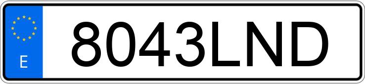 Numer rejestracyjny 8043LND posiada AUDI A4 Numer rejestracyjny 8043LND posiada AUDI A4