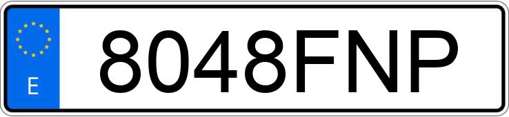 Numer rejestracyjny 8048FNP posiada AUDI A3 Numer rejestracyjny 8048FNP posiada AUDI A3