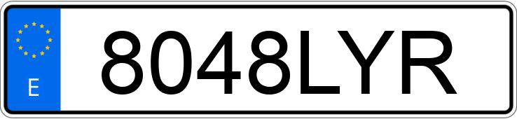 Numer rejestracyjny 8048LYR posiada PEUGEOT 208 Numer rejestracyjny 8048LYR posiada PEUGEOT 208