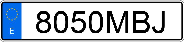 Numer rejestracyjny 8050MBJ posiada LYNK & CO 01 Numer rejestracyjny 8050MBJ posiada LYNK & CO 01