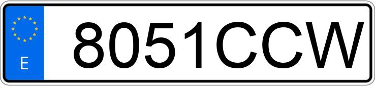 Numer rejestracyjny 8051CCW posiada BMW X5 Numer rejestracyjny 8051CCW posiada BMW X5