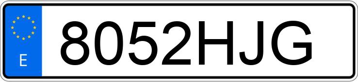 Numer rejestracyjny 8052HJG posiada SKODA OCTAVIA Numer rejestracyjny 8052HJG posiada SKODA OCTAVIA